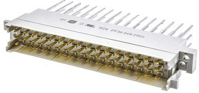 09060482903, Harting 09 06 48 Way 5.08mm Pitch, Type F Class C1, 3 Row, Straight DIN 41612 Connector, Plug 09060482903, Harting 09 06 48 Way 5.08mm Pitch, Type F Class C1, 3 Row, Straight DIN 41612 Connector, Plug