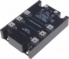 WGA3-12D25Z, Реле полупроводниковое, Uупр 3-32В,DC, 25А, 24-480В,AC.