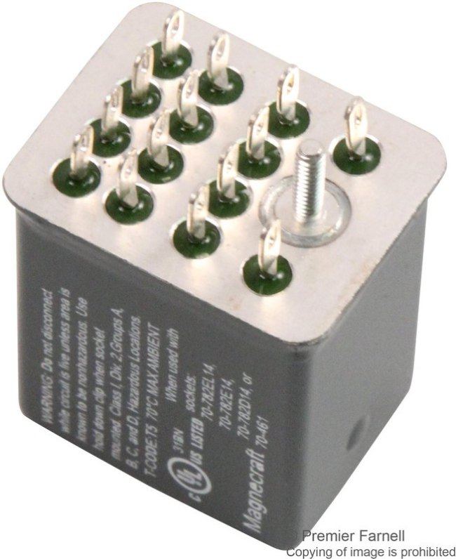 782XDXH10-24D, General Purpose Relays Herm Ice Cube Relay 4PDT, 3 Amp Rating 782XDXH10-24D, General Purpose Relays Herm Ice Cube Relay 4PDT, 3 Amp Rating