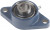 2 Hole Flange Bearing Unit, FYTB 20 TF, 20mm ID