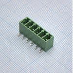 15EDGRC-3.81-06P, ответный разъем к 15EDGK на плату угловой 3.81мм