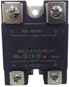 MC002327, SOLID STATE RELAY, 25A, 90-280VAC, PANEL