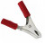 BU-40A-2, Test Clips Red Micro-Plier-Type Steel Clip, 15 Amp