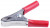 BU-40A-2, Test Clips Red Micro-Plier-Type Steel Clip, 15 Amp
