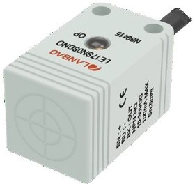 LE17SF05DNO индуктивный датчик,SN:5mm, 10-30VDC,NPN NO,кабель 2m, заподлицо 17*17*28 мм