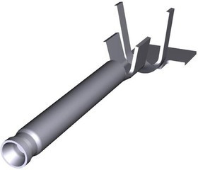 171637-1 (Cut Strip), Pin &amp; Socket Connectors SKT 22-18 BR/AU Cut Strip of 100