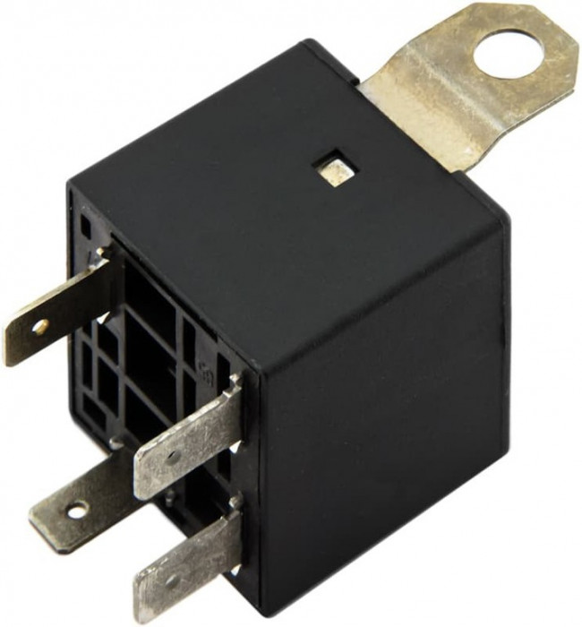 47.3787, Реле электромагнитное 12V 4-х контактное 25А замык. с кронштейном ЭМИ 47.3787, Реле электромагнитное 12V 4-х контактное 25А замык. с кронштейном ЭМИ