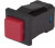 PBS-15A red (SPA-110A1) (PSW9B), Кнопка квадратная с фиксацией ON-OFF (1A 250VAC), красная