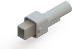 568-001-000-100, Pin &amp; Socket Connectors 1P Plug Waterproof