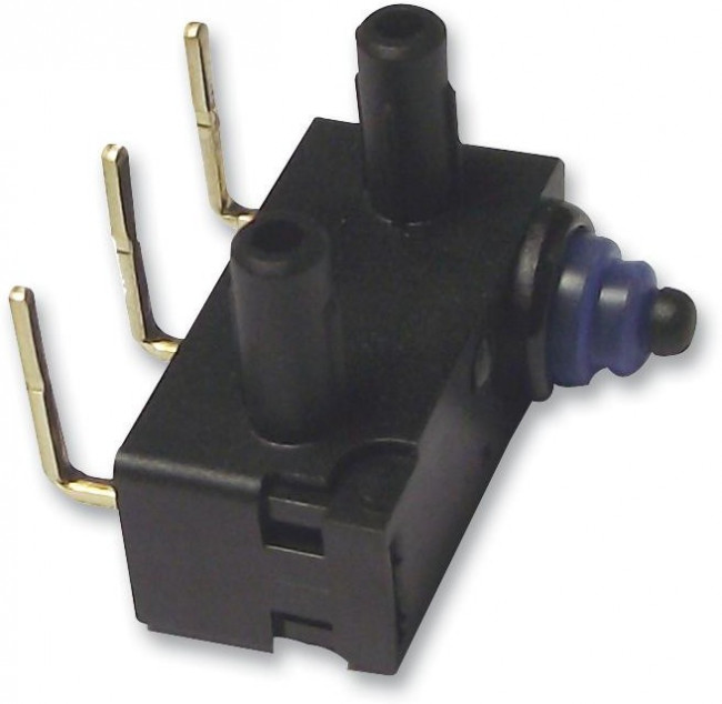 D2HW-BL201DL, Микропереключатель SNAP ACTION; без рычага; SPDT; 0,1A/125ВAC