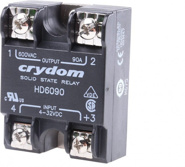 HD6090, Solid State Relays - Industrial Mount 90A 660VAC DC