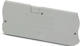 081-25-047, Заглушка для D-PT2.5/4мм2 четверной (50шт./уп.) серый HLT 081-25-047, Заглушка для D-PT2.5/4мм2 четверной (50шт./уп.) серый HLT