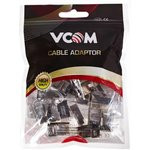 Vcom VNA2230-1/20 Коннекторы RJ45 8P8C для FTP кабеля 5 кат. экранированные, VCOM  VNA2230-1/20 (20ш
