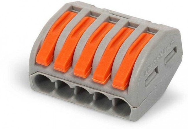 СМК 221-415, Клемма строительно-монтажная 5pin