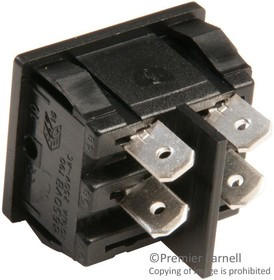 H8650VBAAC, Rocker Switches H8650VB T.BLACK