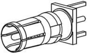 173112-0189, D-Sub Contacts 75 Ohm PCB SOCKET 173112-0189, D-Sub Contacts 75 Ohm PCB SOCKET