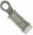 329636, PIDG Insulated Ring Terminal, M2 Stud Size, 0.2mm² to 0.5mm² Wire Size, Natural