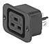 4797.0000, IEC Power Connector, IEC C19 Outlet, 20 А, 250 В AC, Быстрое Соединение, Snap-In, 4797 Series