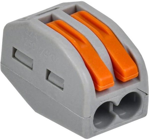 Клемма строительно-монтажная СМК 222-412(50шт)GENERICA Клемма строительно-монтажная СМК 222-412(50шт)GENERICA