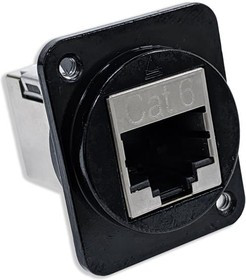 EHRJ45D6SB440, ADAPTER, SHLD RJ45 JACK-JACK, 8P8C, CAT6