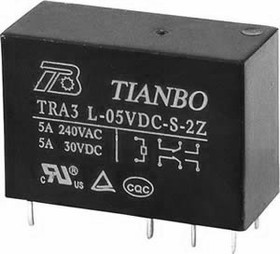 Реле 12В, TRA3, 5A,240V,30V; №7630 реле 12В\\TRA3\5A,240V,30V
