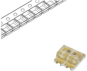 RF-P1S196TS-B51, LED; SMD; 0606; yellow/yellow green; 1.6x1.6x0.7mm; 140°; 20mA RF-P1S196TS-B51, LED; SMD; 0606; yellow/yellow green; 1.6x1.6x0.7mm; 140°; 20mA