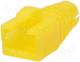 RJ45SRB-RET-Y, Корпус вилки RJ45, Цвет: желтый