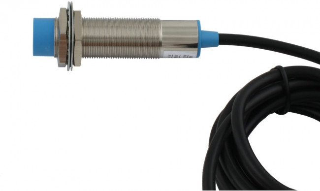 Индуктивный неэкранированный датчик INNOCONT, M12x1, L=61 мм, зона срабатывания 4 мм, -25 +60 С, 12…24 VDC, IP65, выход: PNP NO, макс ... Индуктивный неэкранированный датчик INNOCONT, M12x1, L=61 мм, зона срабатывания 4 мм, -25 +60 С, 12…24 VDC, IP65, выход: PNP NO, макс ...