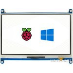 ACD18-RA418 Waveshare 7" резистивный сенсорный дисплей без корпуса, 1024*600 IPS матрица, вход HDMI, ACD18-RA418 Waveshare 7" резистивный сенсорный дисплей без корпуса, 1024*600 IPS матрица, вход HDMI,