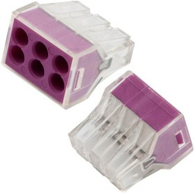 General Клемма строительно-монтажная СМК 6-проводная 0.75-2.5 мм2 100шт 800490 GTER6-06