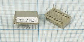 Кварцевый генератор 3.6864МГц 5В,HCMOS в корпусе DIL14=FULL, гк 3686,4 \\FULL-14P\CM\5В\ O14N03686XC