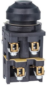 КЕ-082 У2 исп.3, черный, 2з+2р, цилиндр, IP54, 10А, 660В, выключатель кнопочный (ЭТ)