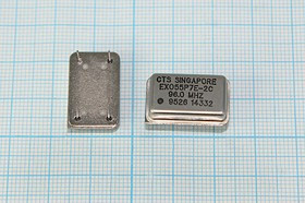 Кварцевый генератор 96МГц, 5В,ECL в корпусе FULL=DIL14, гк 96000 \\FULL\ECL\5В\ EXO55P7E-2C\CTS