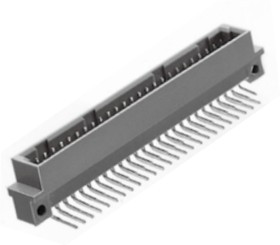 PCN10-20P-2.54DS(72), DIN 41612 Connectors DIN 41612 HDR 20 POS 2.54mm Solder RA Th