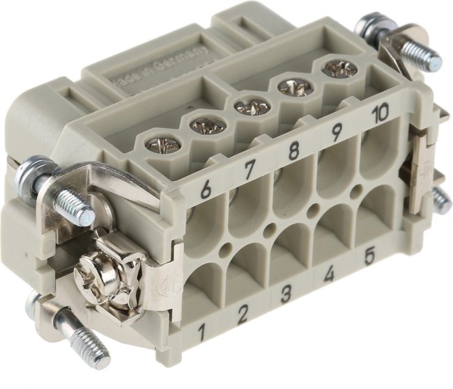 09200162612, Heavy Duty Power Connectors HAN A 16P M SCREW SCREW TERMINATION 09200162612, Heavy Duty Power Connectors HAN A 16P M SCREW SCREW TERMINATION