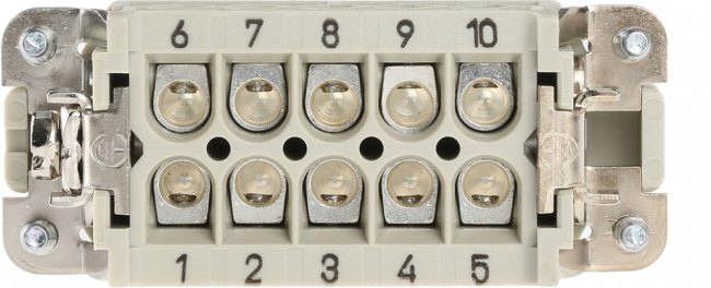 09200162612, Heavy Duty Power Connectors HAN A 16P M SCREW SCREW TERMINATION 09200162612, Heavy Duty Power Connectors HAN A 16P M SCREW SCREW TERMINATION