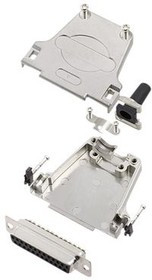 6355-0044-13, DB-25 Socket D-Sub Connector Kit, Zinc