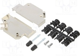 DHMA37UN4, Корпус: для разъемов D-Sub; D-Sub 37pin,D-Sub HD 62pin; угловой