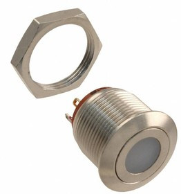 AV09C7L3D2006, Pushbutton Switches SP N/O MOM RED LED