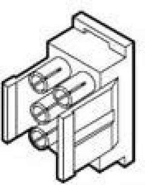 770054-1, Pin &amp; Socket Connectors 09P CAP REAR 94VO