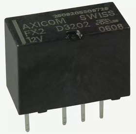 1462034-1 (D3202), Реле 12VDC 2пер. 2A/250VAC (OBSOLETE)