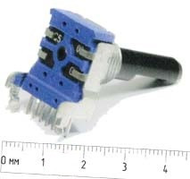 Резистор переменный поворотный 200к\B\14мм\ Y6x22\F-14KV-1; №4569 РПвр 200к\B\14мм\ Y6x22\F-14KV-1\