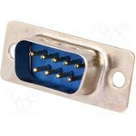 DB- 9M (DS1033-09M), Вилка 9 pin на кабель (пайка)