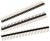 61300411021, Headers &amp; Wire Housings WR-PHD 2.54mm Hdr 4P Single RA Gold