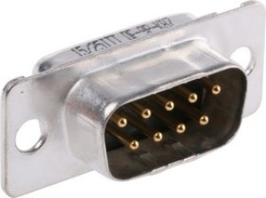 121073-2040 D, D* 9 Way Panel Mount D-sub Connector Plug 121073-2040 D, D* 9 Way Panel Mount D-sub Connector Plug