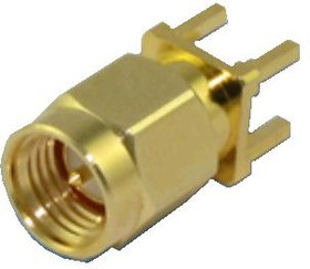 HYR-1148, Разъем SMA, штекер на плату прямой