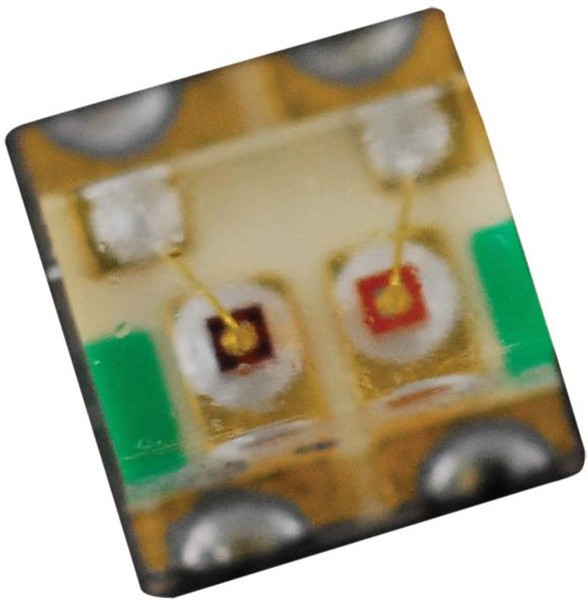 SML-LX0606IGC-TR, LED Bi-Color Green/Red 565nm/630nm 4-Pin SMD T/R