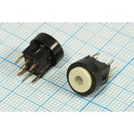 Тактовая кнопка, 10x 9.8, алгоритм работы NO, IL2Всиний, контакты 6P, PB6142FL-3