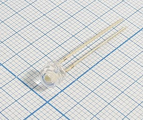 Светодиод круглый 3x5мм, красный, 1000 мкд, 15 градусов, линза прозрачная, BL-BF4331M; №6027 R СД 3 x 5 \кр\ 1000\ 15\пр\BL-BF4331M\