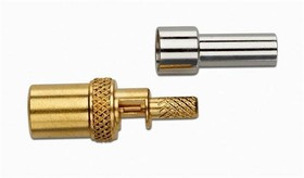72981, RF Connectors / Coaxial Connectors SMB STRAIGHT JACK CRIMP, RG174, 188, 316